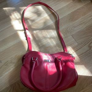 Beautiful red Cole Haan bag.